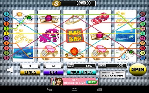 Gems Jackpot Slots 20 Line截图1