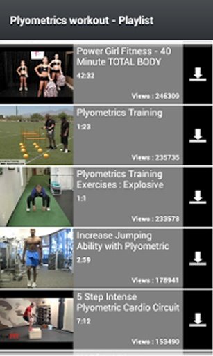 Plyometric fitness workout截图11