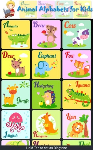 Animal Alphabets A to Z截图3