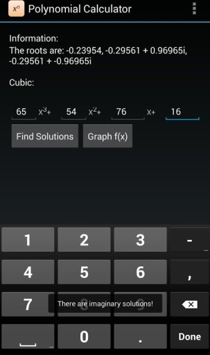 Ultimate Polynomial Calculator截图2