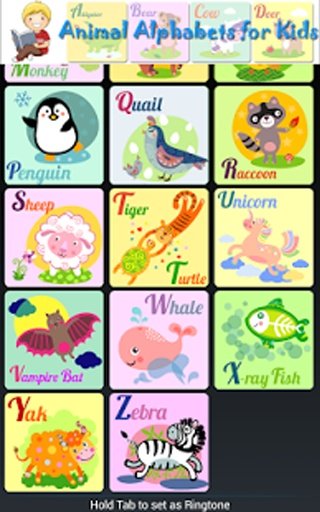 Animal Alphabets A to Z截图2