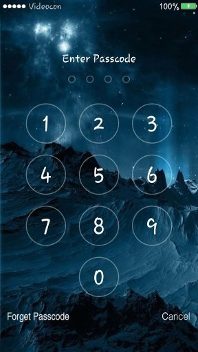 Night Sky Lockscreen截图1