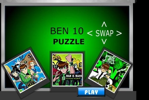 Ben 10 Swap Puzzle Game截图8