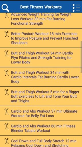 Best Fitness Workouts截图3