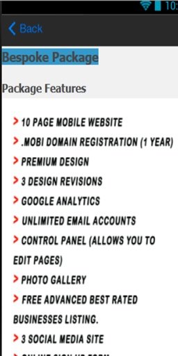 Mobile Website Design截图2