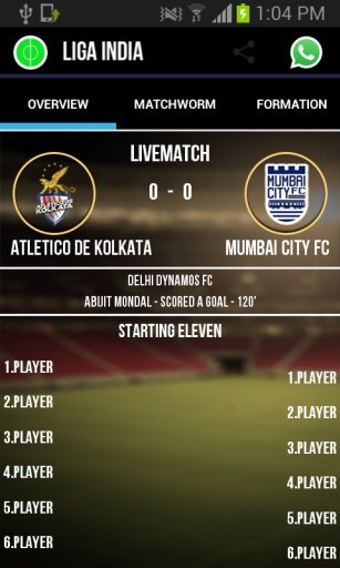 Liga India - ISL Live截图6