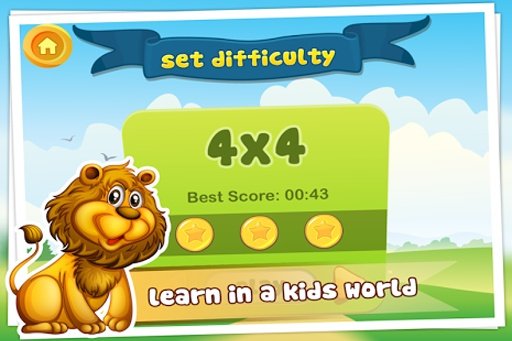 Kids Memory Match - Animals截图3