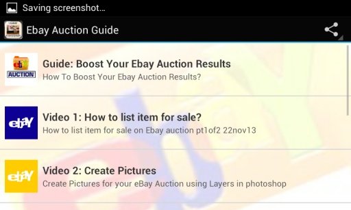 Ebay Auction Guide截图5