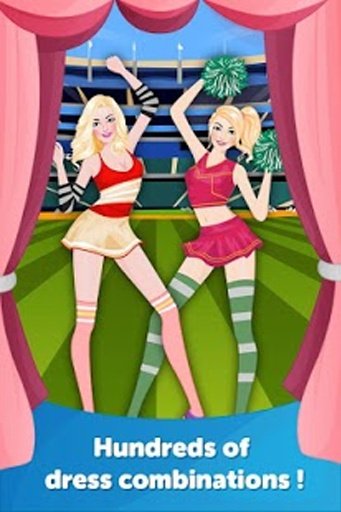 Cheerleader Dress Up Makeover截图2