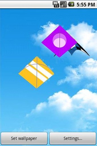 Kites Live Wallpaper Free截图3