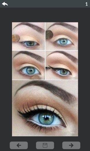 Eyes makeup step by step 3截图3