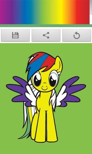 Pony Kids Coloring Book截图4