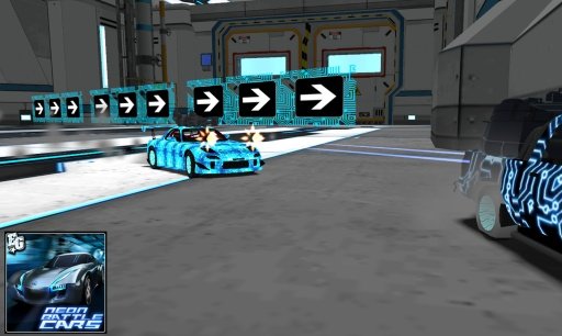 Neon Battle Cars Racing截图2