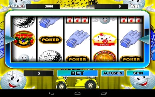 Golf Star Slots Multiple Reels截图2