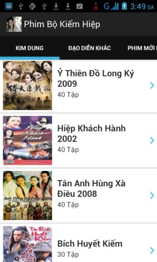 Phim Bộ Kiếm Hiệp截图5