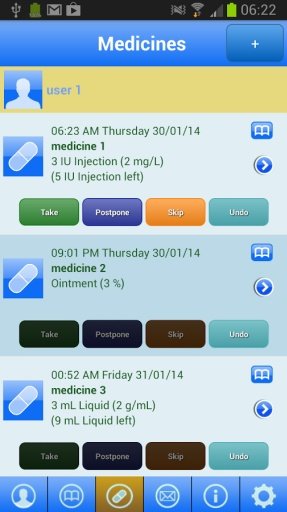 CF MedCare Reminder App截图1