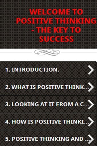 Positive Thinking Secrets截图7