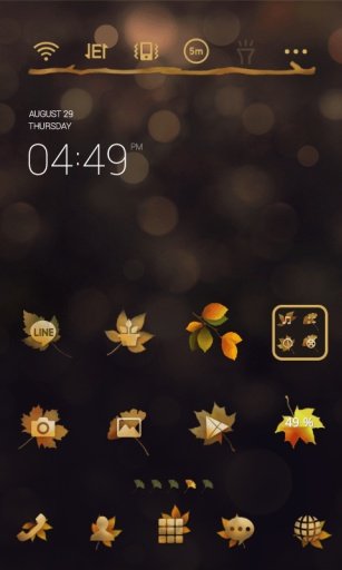 When The Autumn Dodol Theme截图7