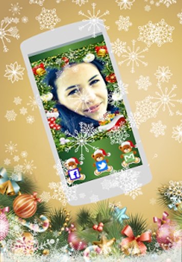 Christmas Photo Frame &amp; Effect截图3