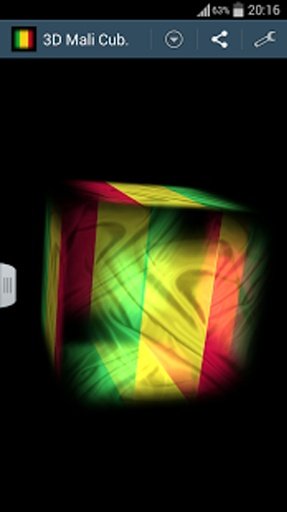 3D Mali Cube Flag LWP截图3