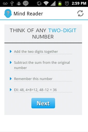 Mind Reader Math Magic Trick截图8