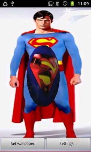 Superman 3D Live Wallpaper截图3