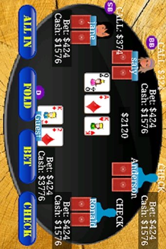 Poker Texas Holdem 50K Free截图5