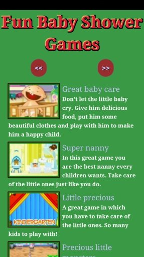 Fun Baby Shower Games截图2