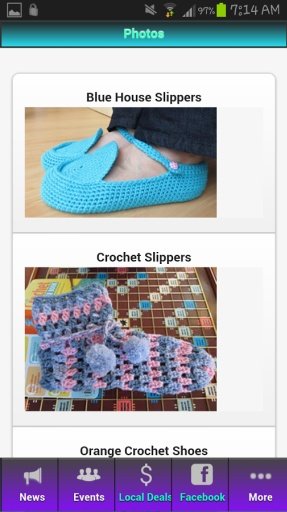 Crochet Slippers截图5