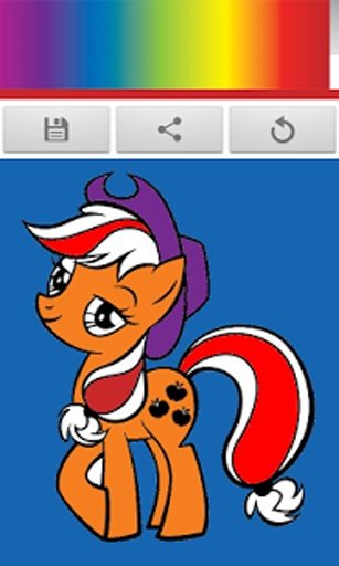 Pony Kids Coloring Book截图6