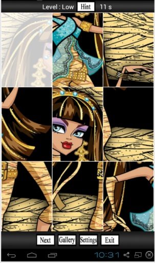 Monster High Puzzles Free截图8