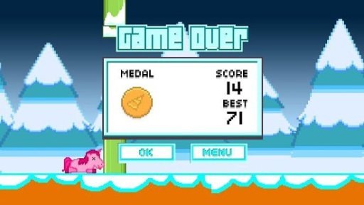 Unicorn Rush (Flappy Unicorn)截图6