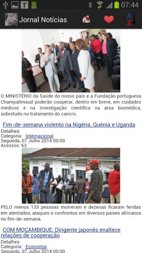 Mozambique Newspapers And News截图6