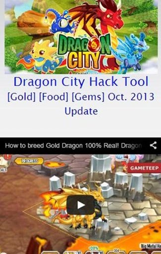 Dragon City Game Guide Tips截图1