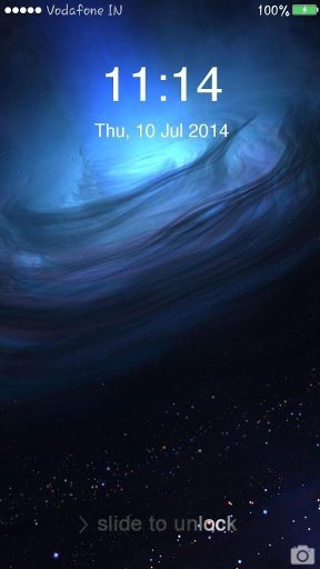 Galaxy Space Lockscreen截图6