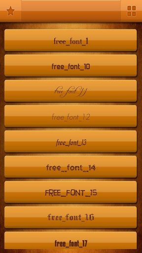 50 Fonts for Samsung Galaxy 14截图3