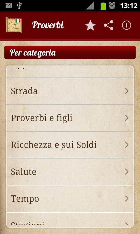 Proverbi e detti italiani截图4