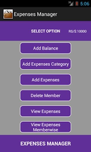 Daily Expenses Manager截图7