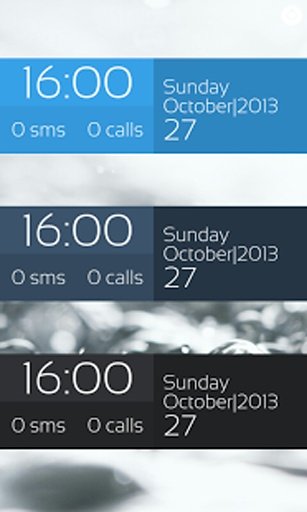 Pure Flat Clock for UCCW截图7