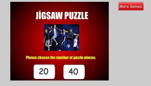 One Direction Jigsaw Game截图2