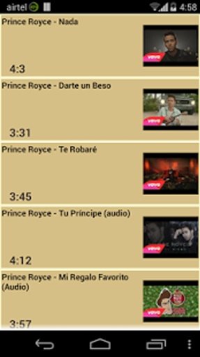 Prince Royce Best video Songs截图1