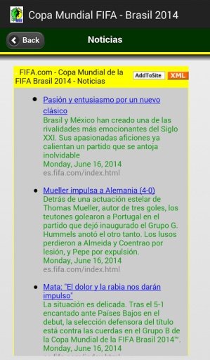 Copa Mundial FIFA Brasil 2014截图1