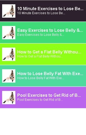 Belly Workout截图1