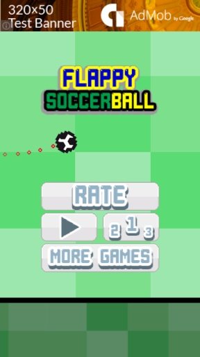 Flappy Soccer Ball - Brazil截图3