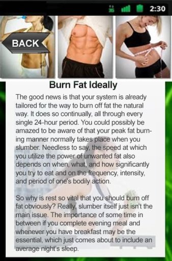 Burn Fat Ideally截图4