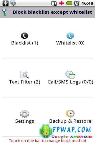 呼叫拦截器Call Blocker Free v1.1截图4