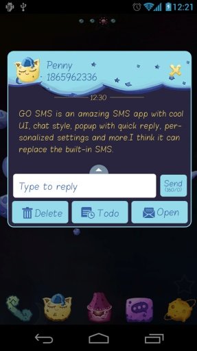 Balpen FONT FOR GO SMS PRO截图1