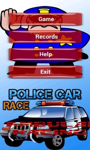 Police Car Game Racing For Kid截图4