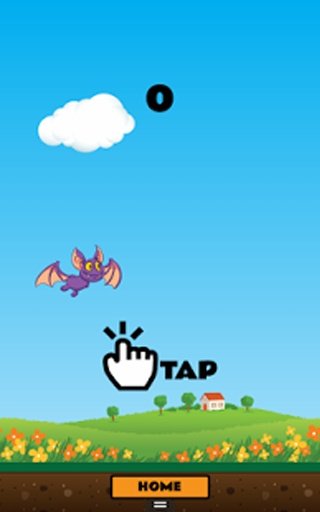 Flappy Fruit Bat Free截图3