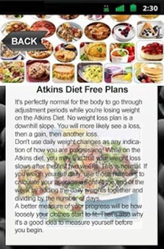 Atkins Diet Free Plans截图6